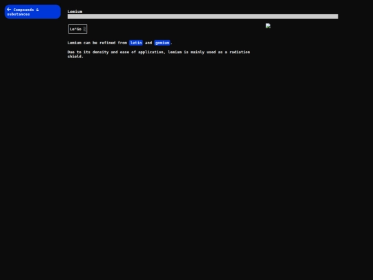 database/lemium screenshot