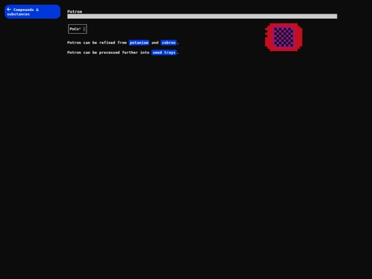 database/potron screenshot