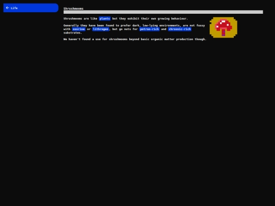 database/shrushmooms screenshot