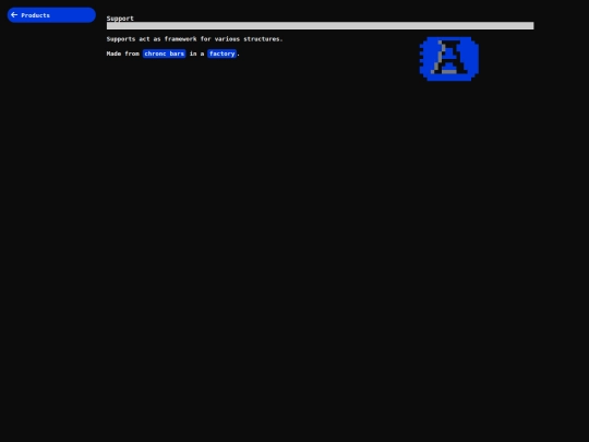 database/support screenshot