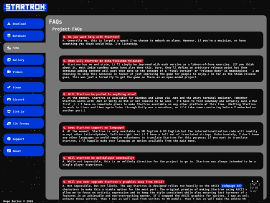 faqs screenshot