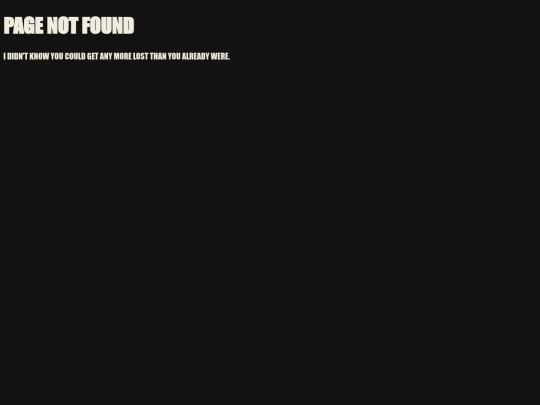 not_found screenshot