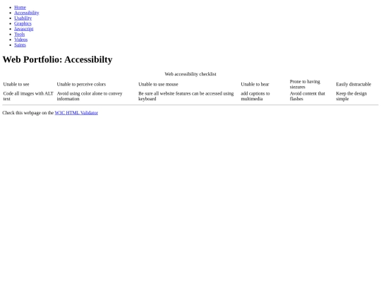 accessibility screenshot