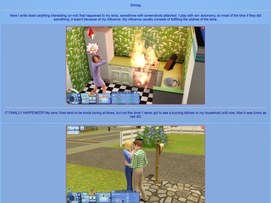 sims3/simlog screenshot