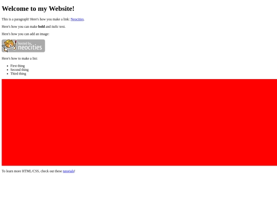 test screenshot