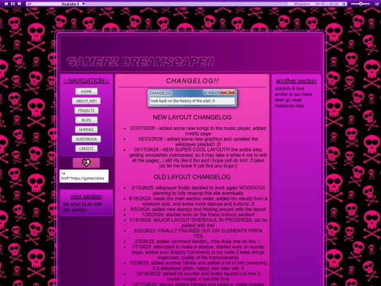 changelog screenshot