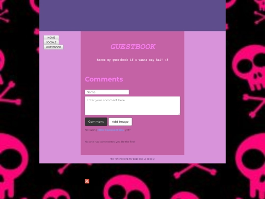 guestbook screenshot