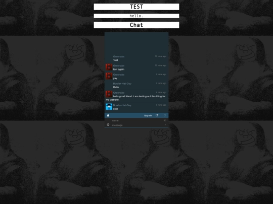 TEST screenshot