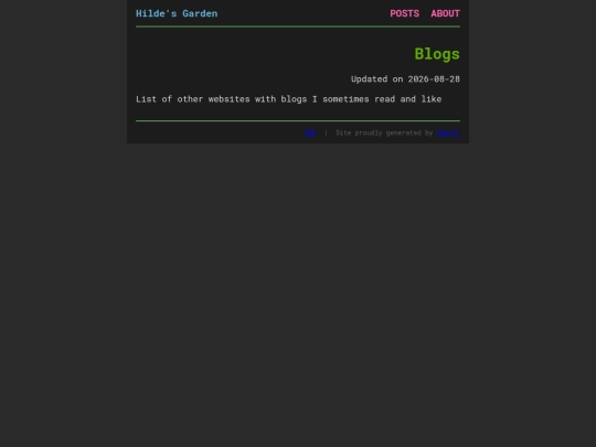 miscellaneous/blogs screenshot