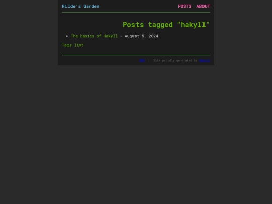 tags/hakyll screenshot