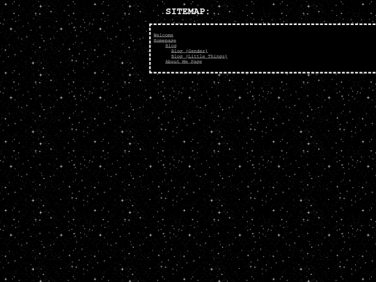 sitemap screenshot