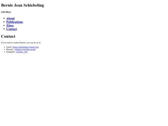 contact screenshot