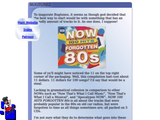 pages/bugtunez/NOW-100HITS80S screenshot