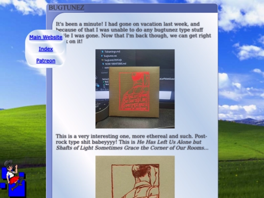 pages/bugtunez/albums/HeHasLeftUsAlone screenshot