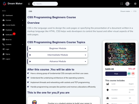 CSS screenshot