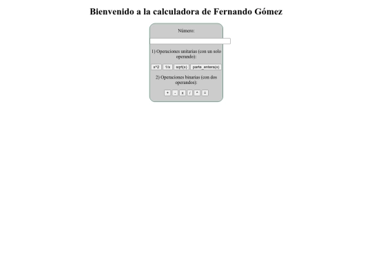 calculadora screenshot