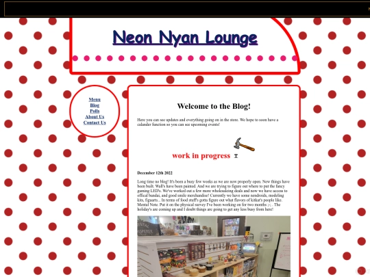 blog screenshot