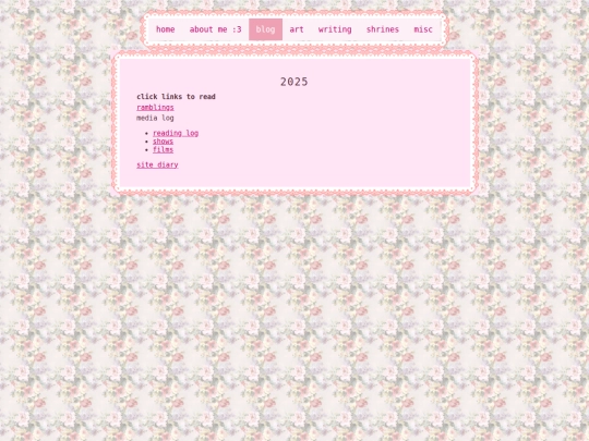 navbar/blog screenshot