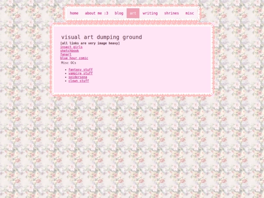 navbar/gallery screenshot
