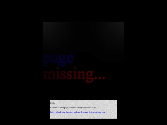 not_found screenshot