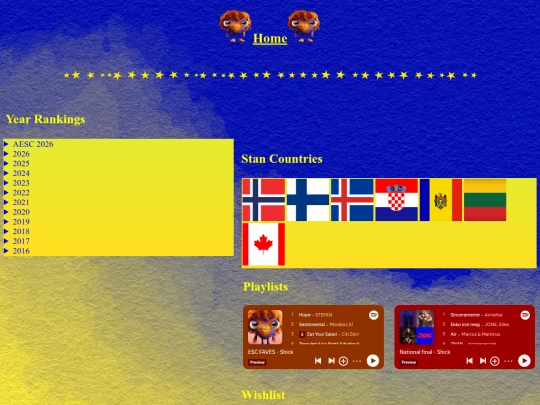 Eurovision screenshot