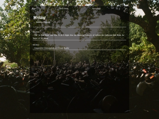 writing screenshot