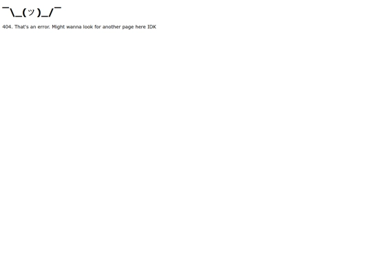 not_found screenshot