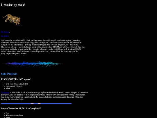 games screenshot