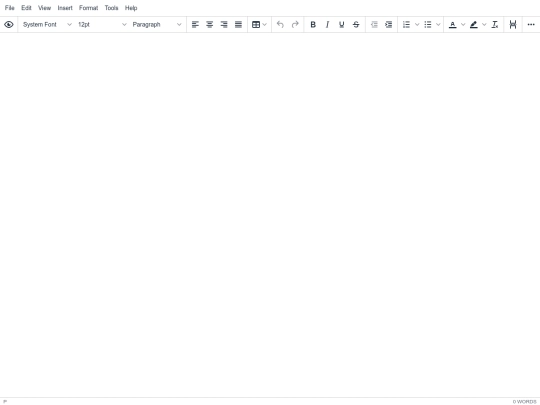editor screenshot