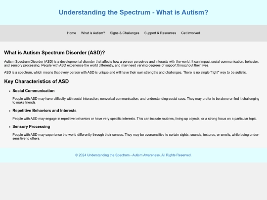 about-autism screenshot