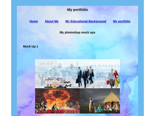 myportfolio screenshot