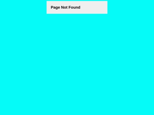 not_found screenshot