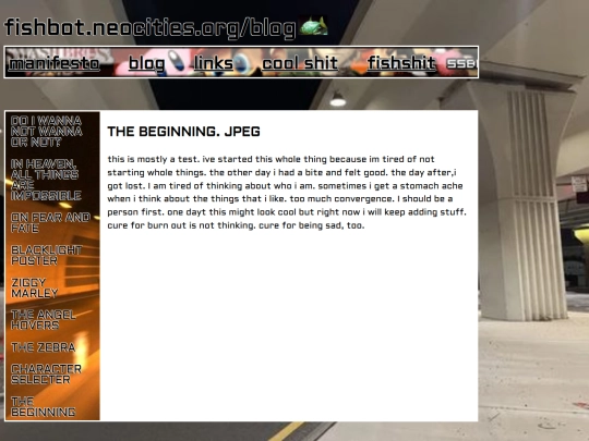 blogs/beginningblog screenshot