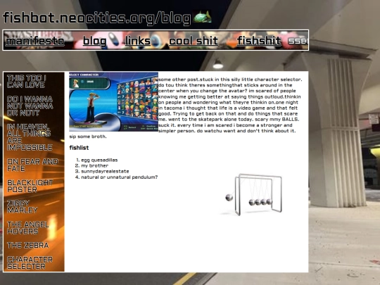 blogs/characterblog screenshot