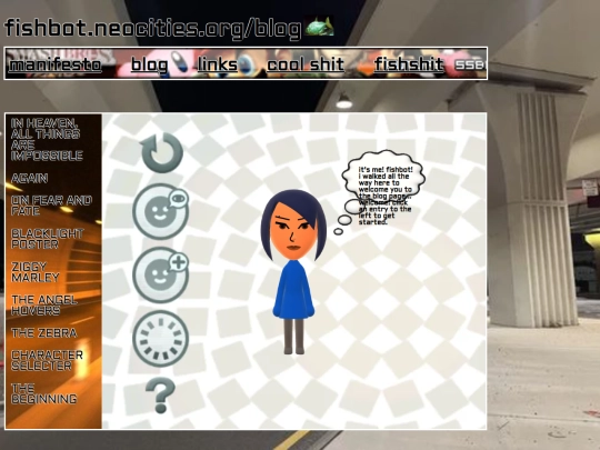 newblog screenshot