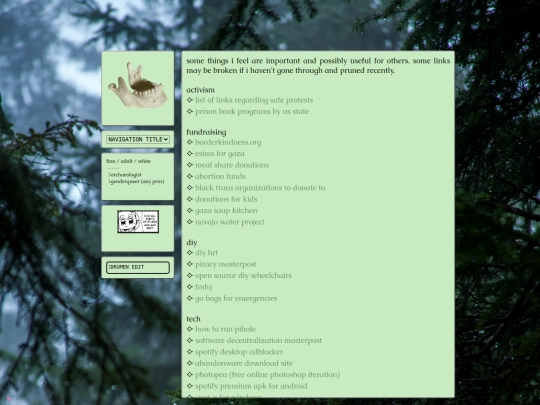 linkpage screenshot