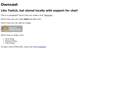 posts/owncast screenshot
