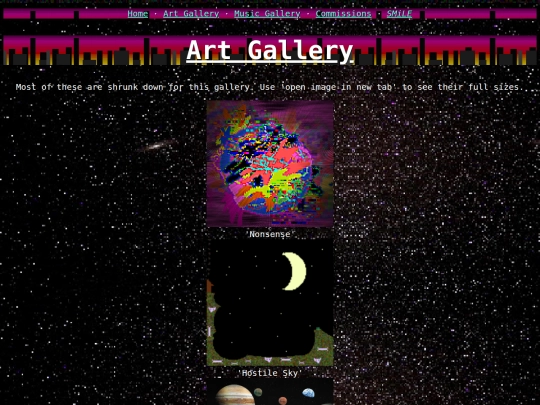 artgallery screenshot