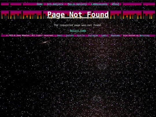 not_found screenshot