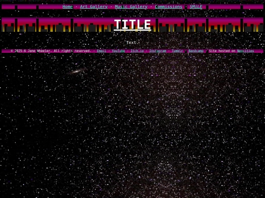 page_template screenshot