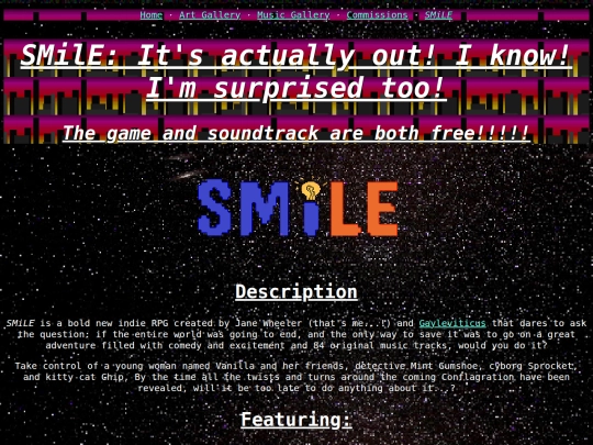 smile screenshot