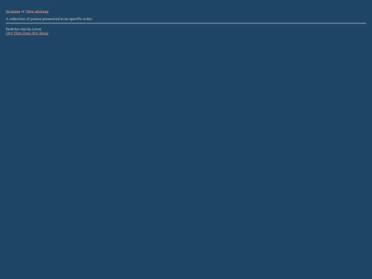 hobby/poetry/menu screenshot