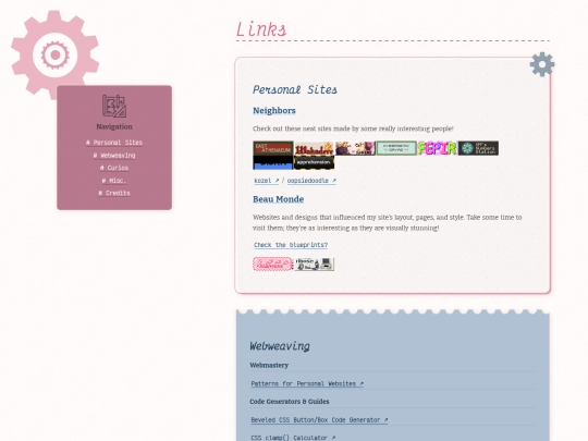 misc/links screenshot