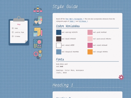 misc/styleguide screenshot