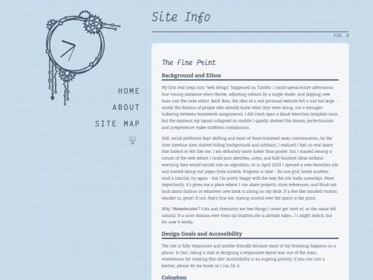 site/info screenshot