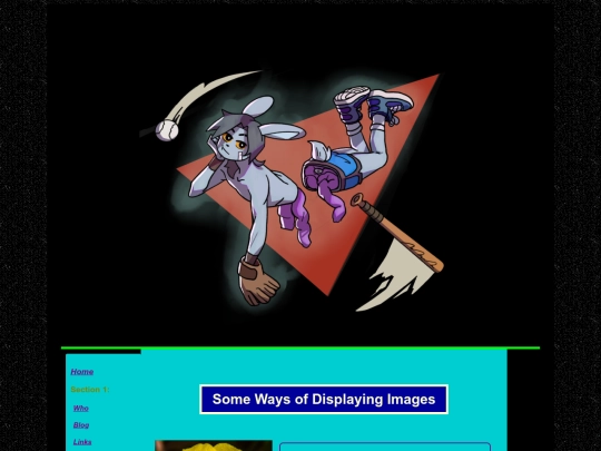 Blog screenshot