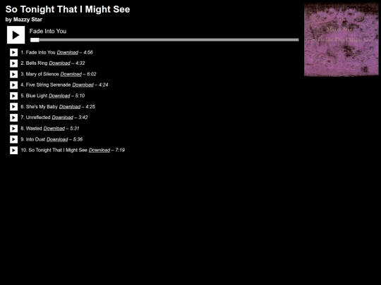 archive/music/artists/Mazzy Star/So Tonight That I Might See/album screenshot
