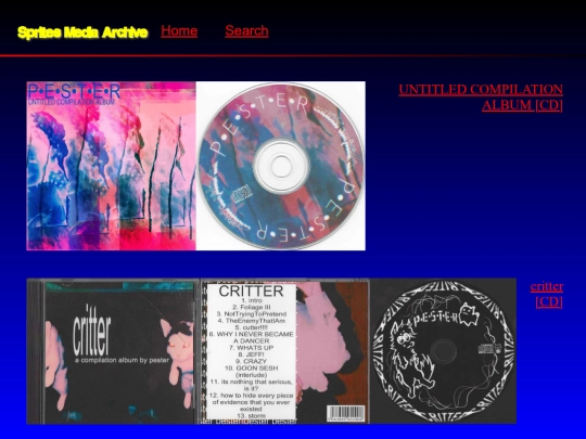 archive/music/artists/PE5TER screenshot