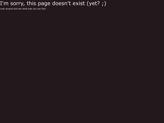 not_found screenshot