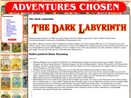 design/thedarklabyrinth screenshot